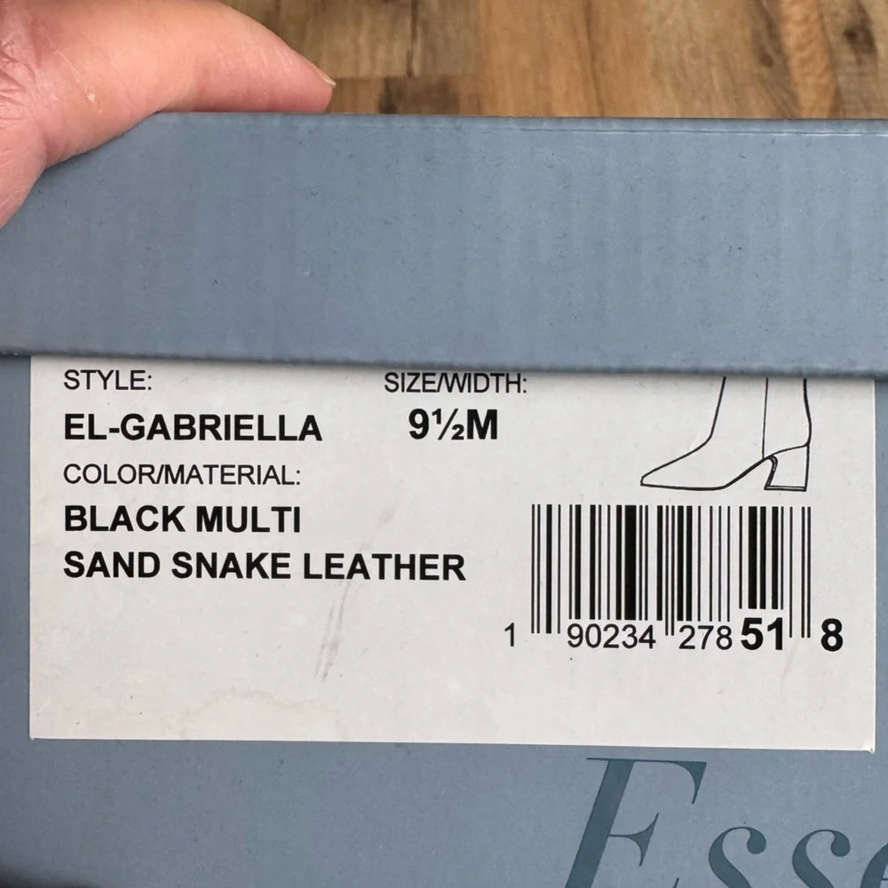 Snake Print Booties - Picture 7 of 7